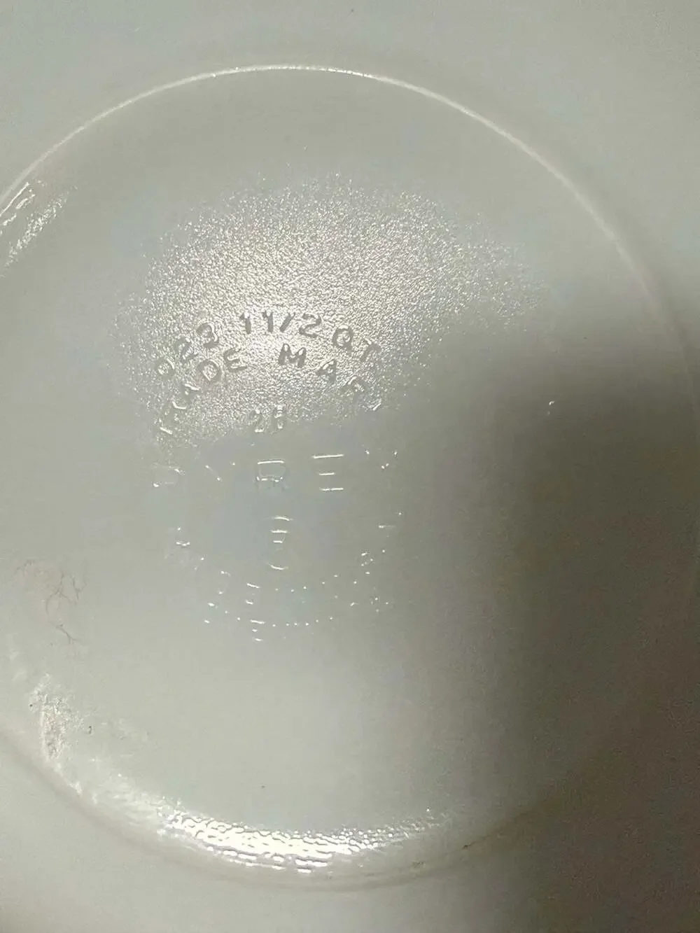 VTG Pyrex Opal White Milk Glass 022  and 023 Casserole Dish Set